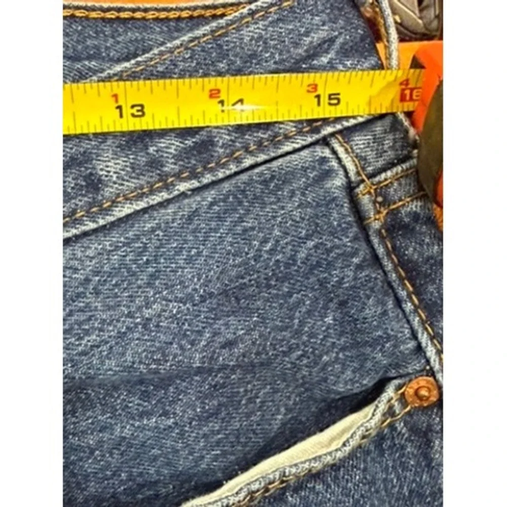 Levis 501 Original Fit Jeans Mens 31x32 Blue‎ Denim Straight Leg Button Fly